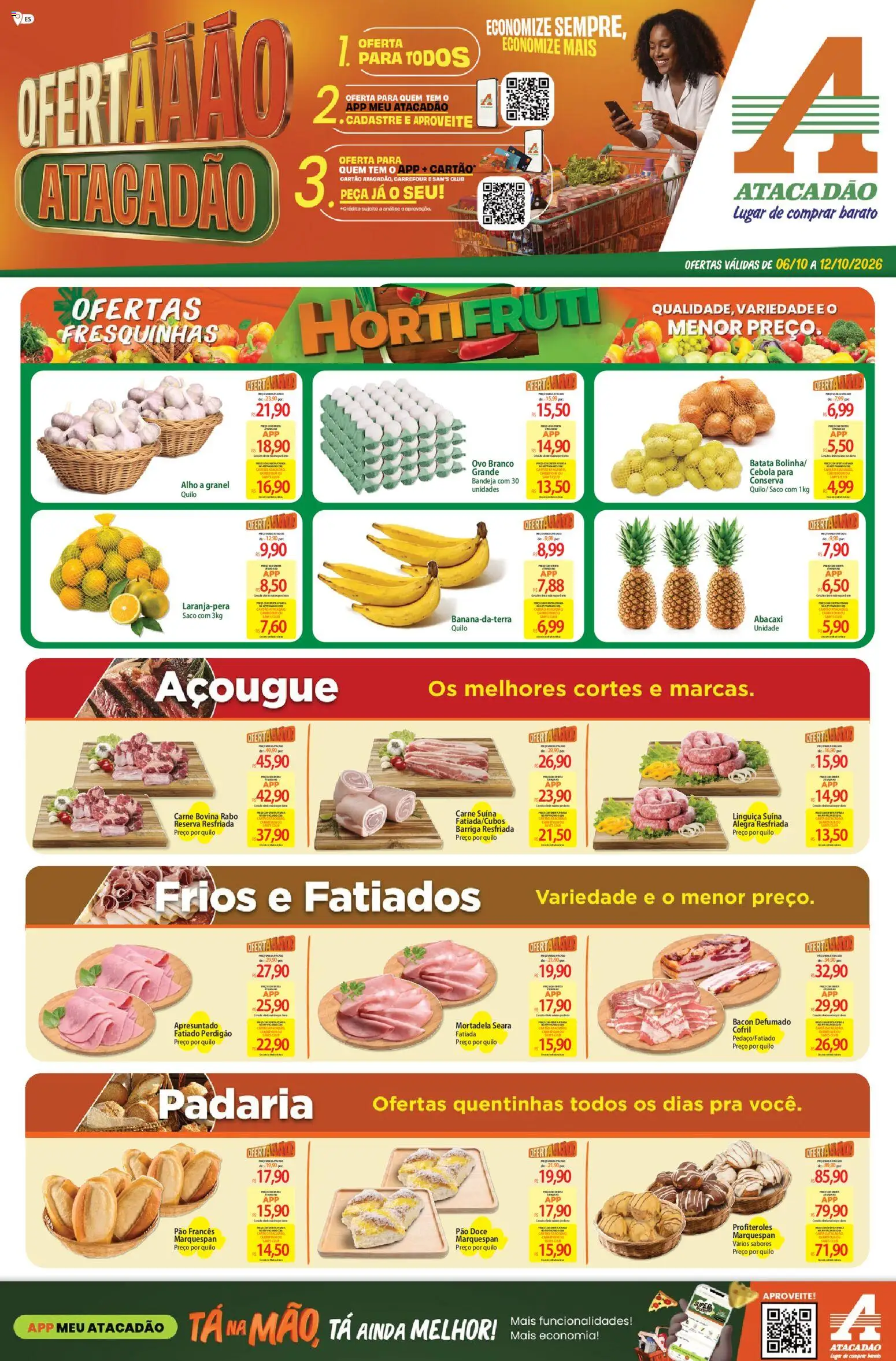 Pré-Visualização do folheto "Atacadão ofertas - ES" da loja Atacadão válido a partir de 06/10/2026