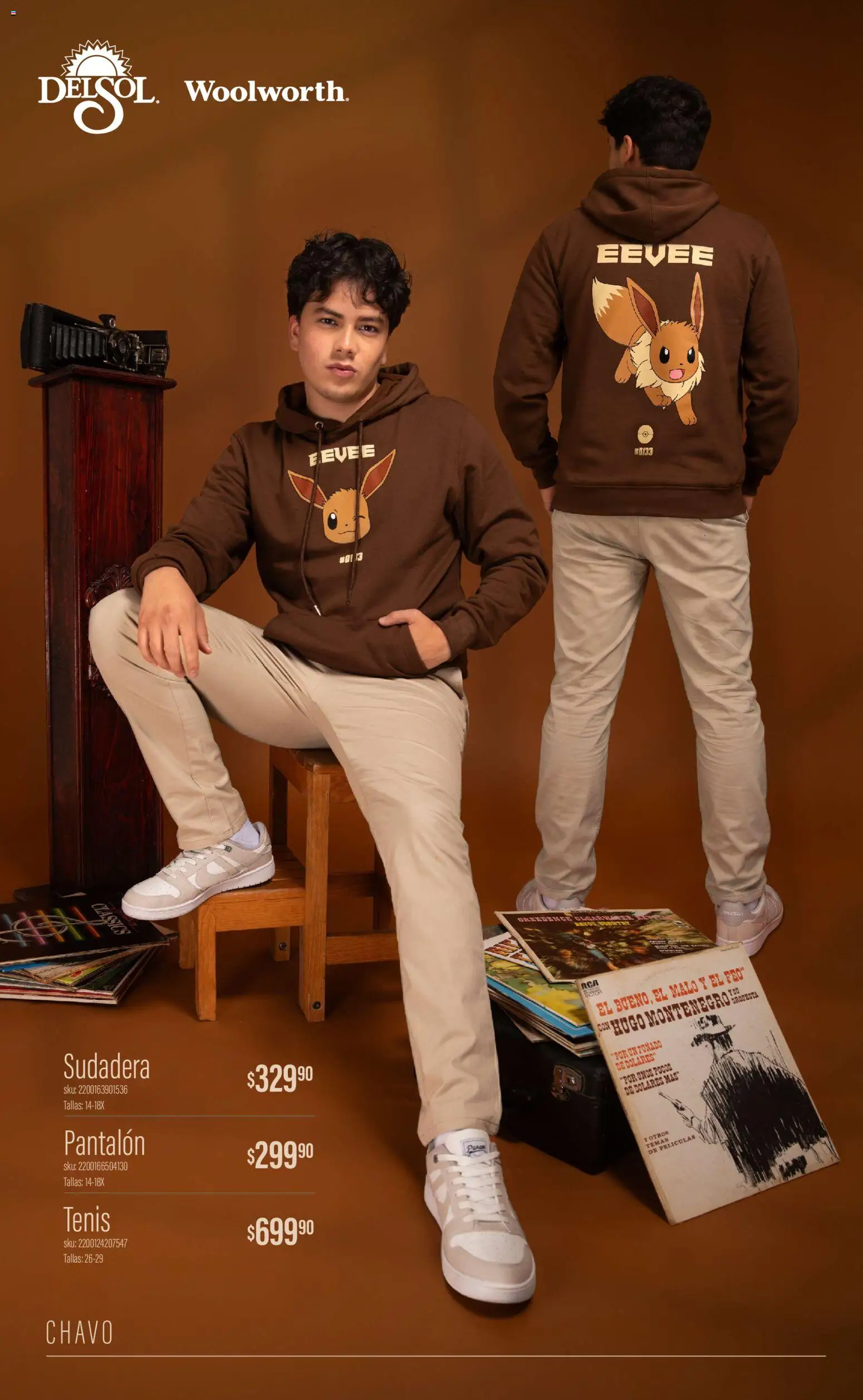 Vista previa las ofertas de la tienda Del Sol y Woolworth - Del Sol y Woolworth catálogo Luce el Otoño desde el 01/10/2026 - Tenis, Sudadera