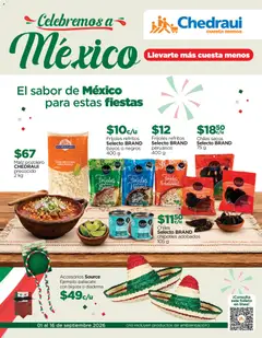 Vista previa las ofertas de la tienda Chedraui - Chedraui folleto desde el 01/09/2026 