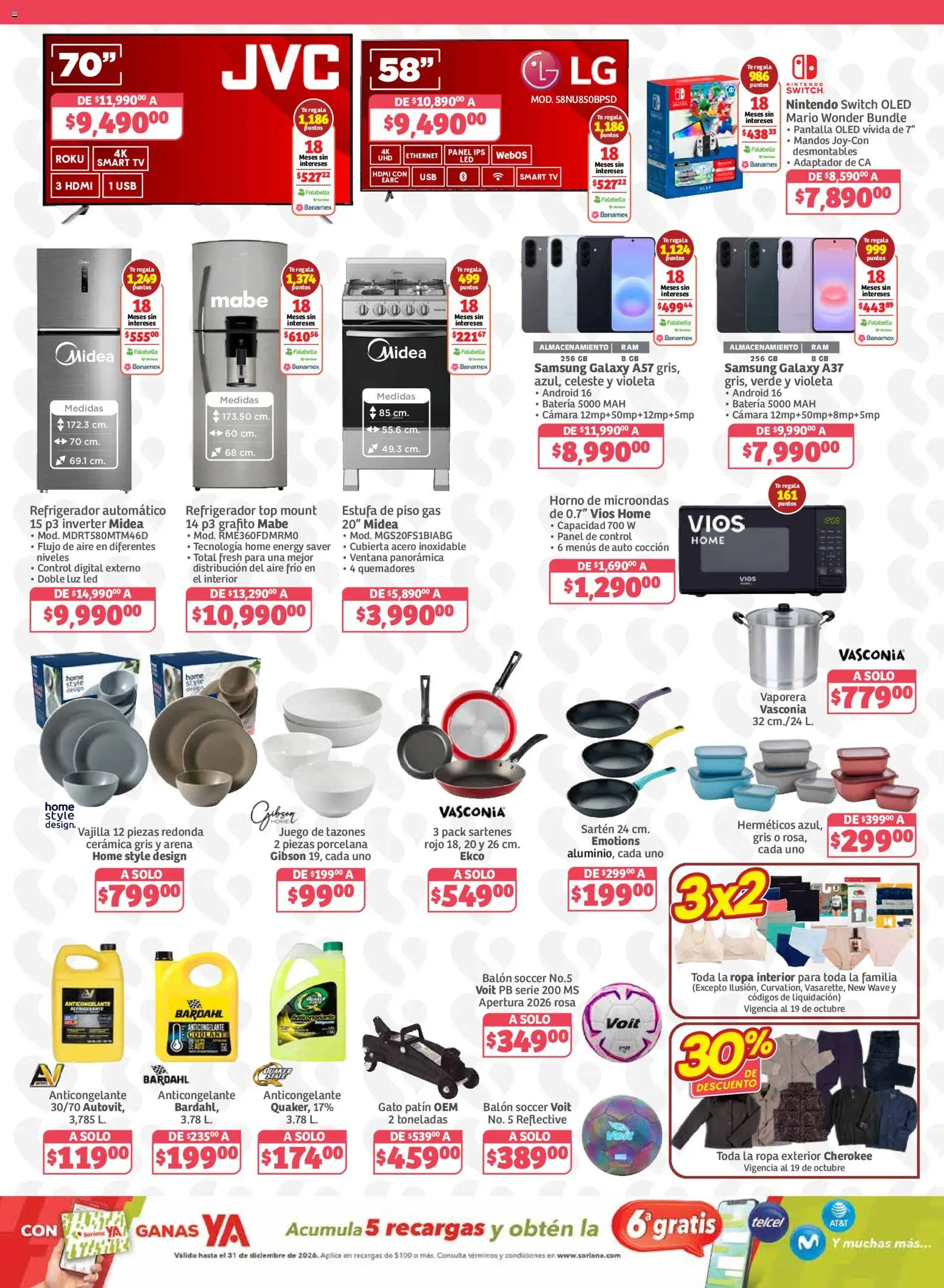Vista previa las ofertas de la tienda Soriana - Soriana folleto desde el 16/10/2026 