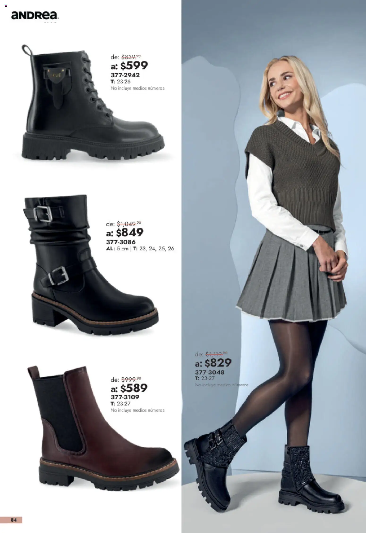 Vista previa las ofertas de la tienda Andrea - Andrea catálogo Outlet desde el 26/07/2026 