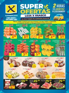 Pré-Visualização do folheto "X Supermercados ofertas Osasco" da loja X Supermercados válido a partir de 16/09/2026