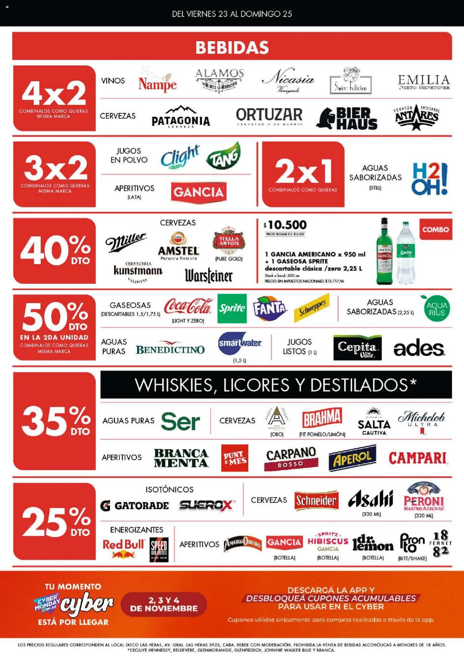 Vista previa del folleto de la tienda Disco válido desde el 23/10/2026 