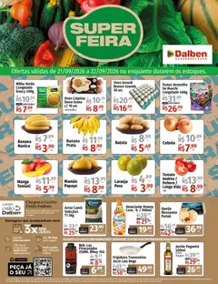 Pré-Visualização do folheto "Supermercado Dalben - Ofertas da semana" da loja Supermercado Dalben válido a partir de 21/09/2026
