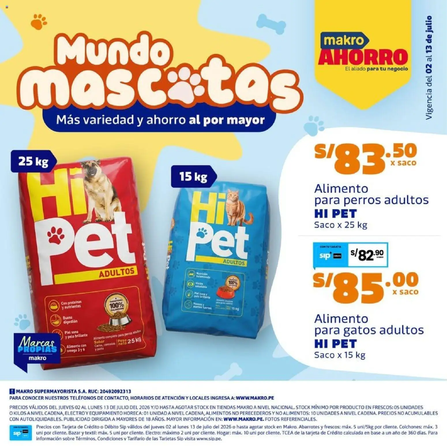 Vista previa de Catálogo Makro - Esp Mascotas de la tienda Makro válido desde 02/07/2026