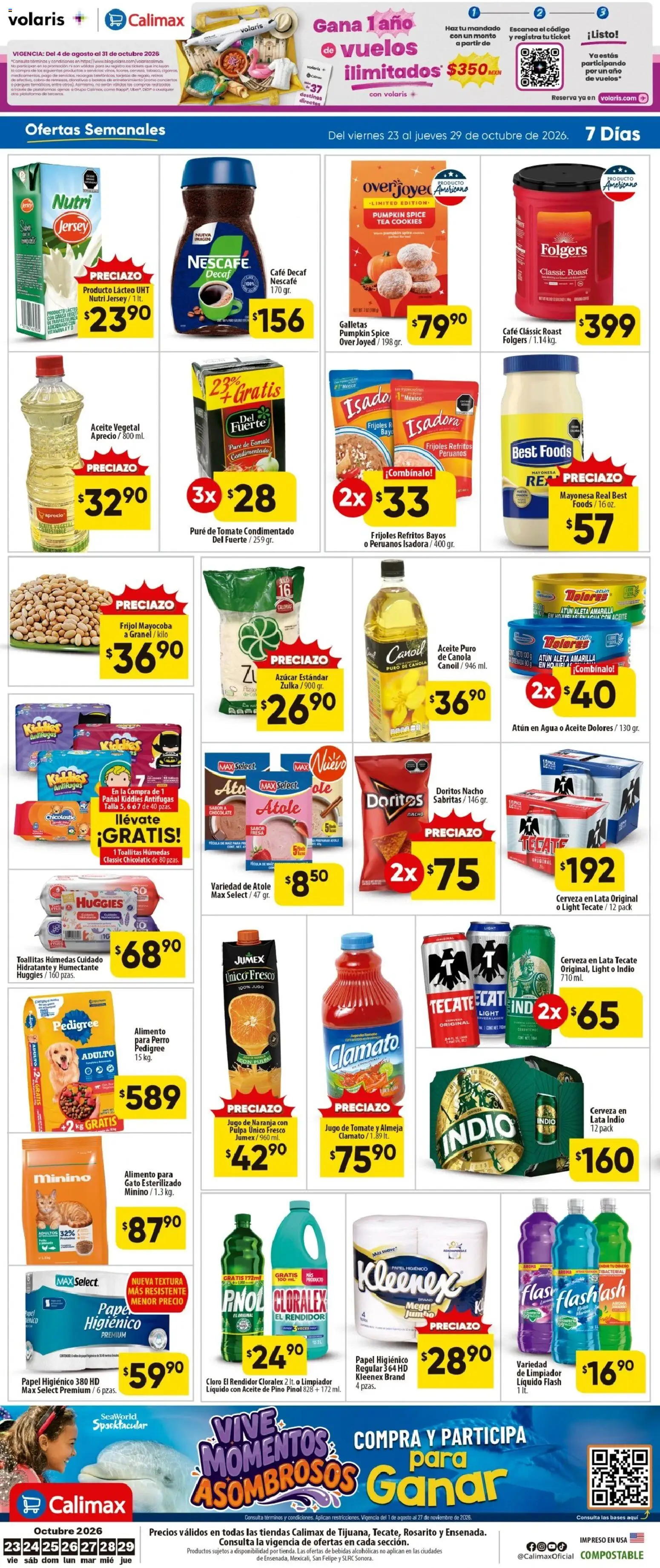 Vista previa las ofertas de la tienda Calimax - Calimax folleto desde el 23/10/2026 