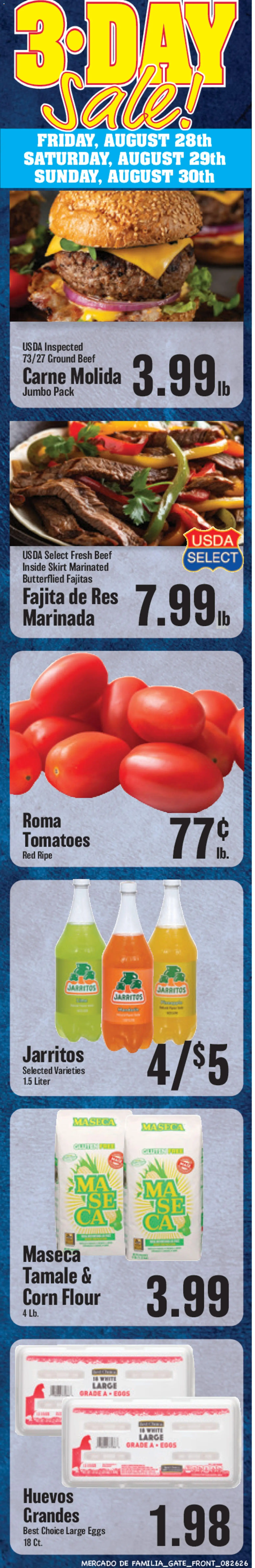 Ad Preview of Market Basket Market Basket Mercado de Familia Weekly Ad from 08/26/2026