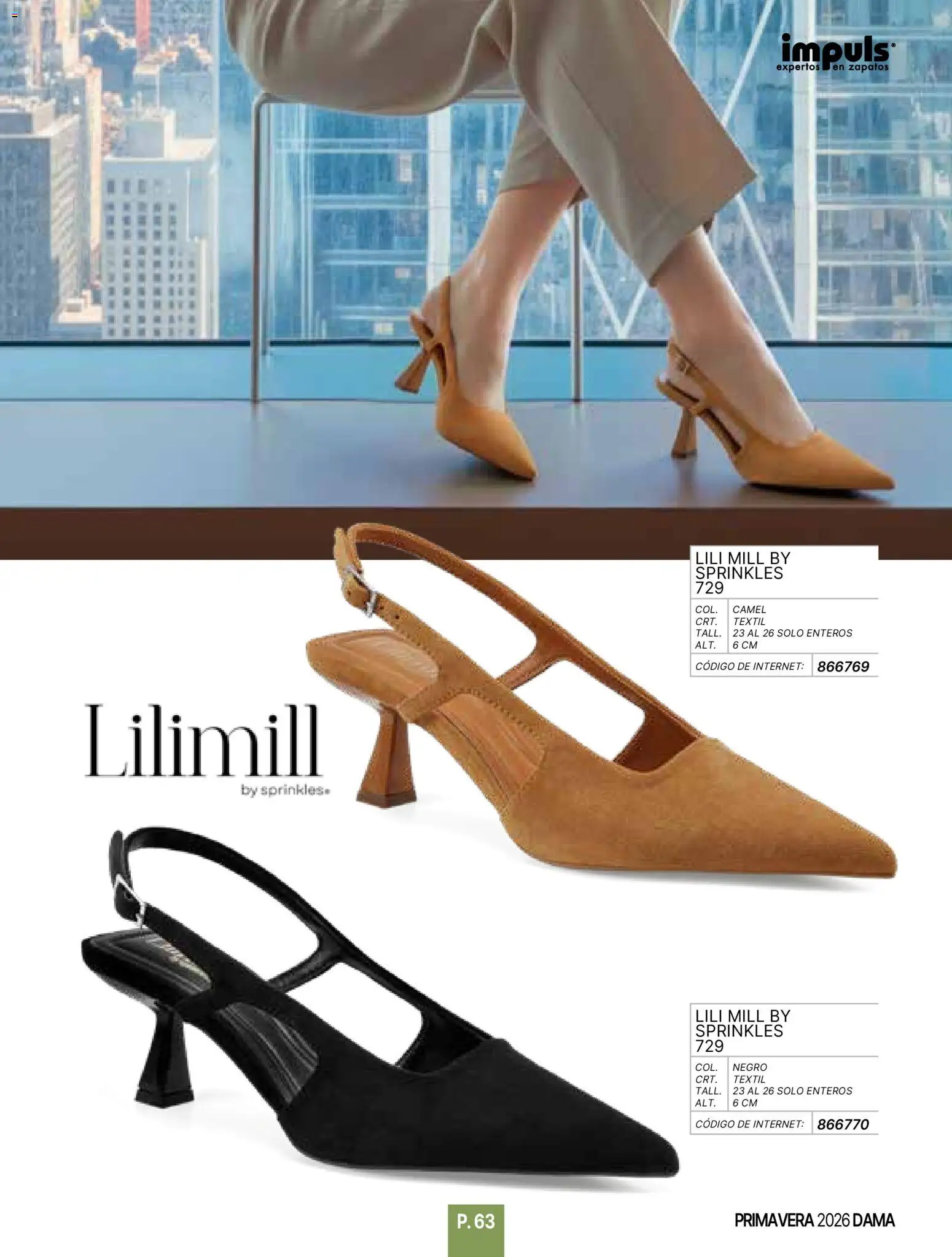 Vista previa las ofertas de la tienda Impuls - Catálogo Primavera desde el 01/01/2026 - Zapatos