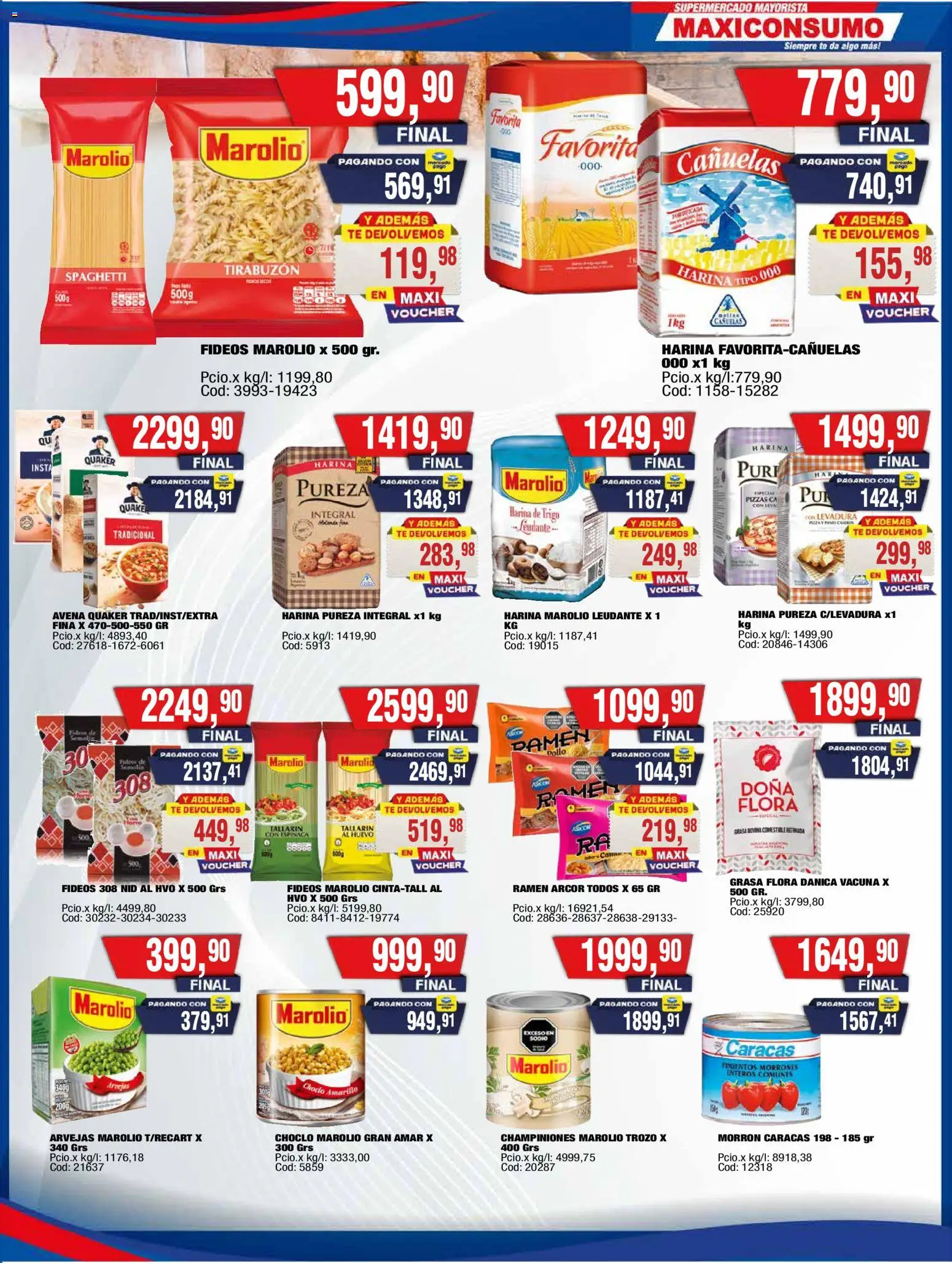 Vista previa del folleto de la tienda Maxiconsumo válido desde el 21/09/2026 