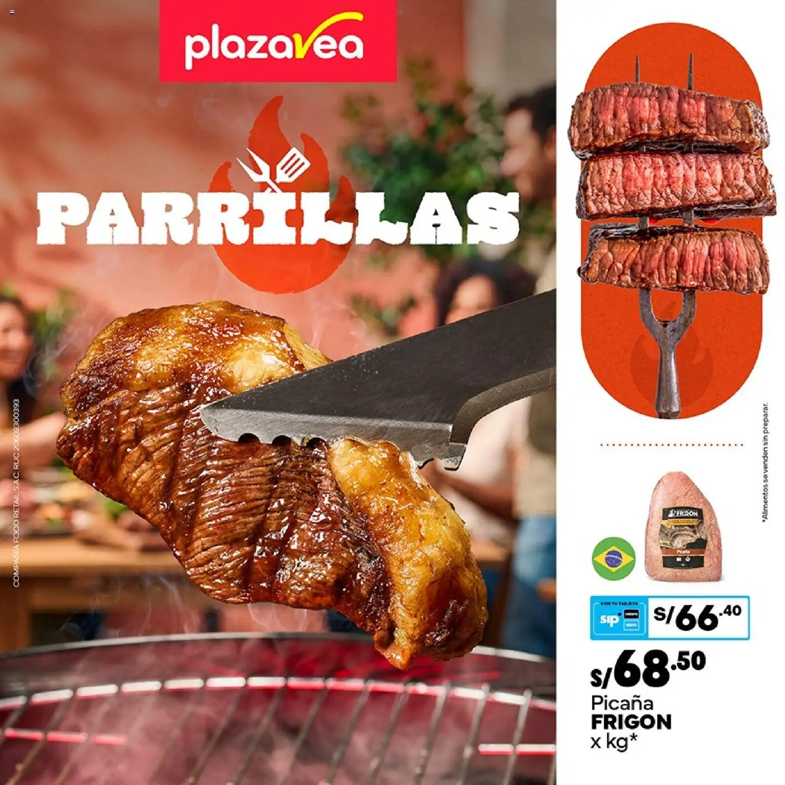 Vista previa de Catálogo Plaza Vea - Especial Parrillas N3 de la tienda Plaza Vea válido desde 24/08/2026