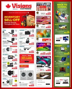 Preview of leaflet Visions weekly flyer / circulaire from shop Visions is valid from Jul 31, 2026