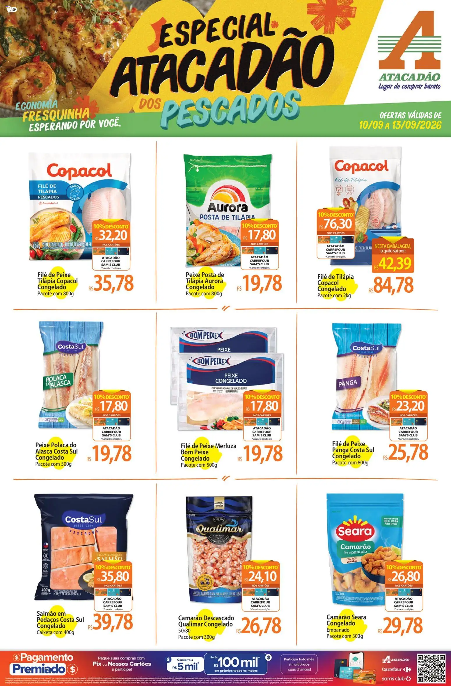 Pré-Visualização do folheto "Atacadão ofertas - SP" da loja Atacadão válido a partir de 10/09/2026