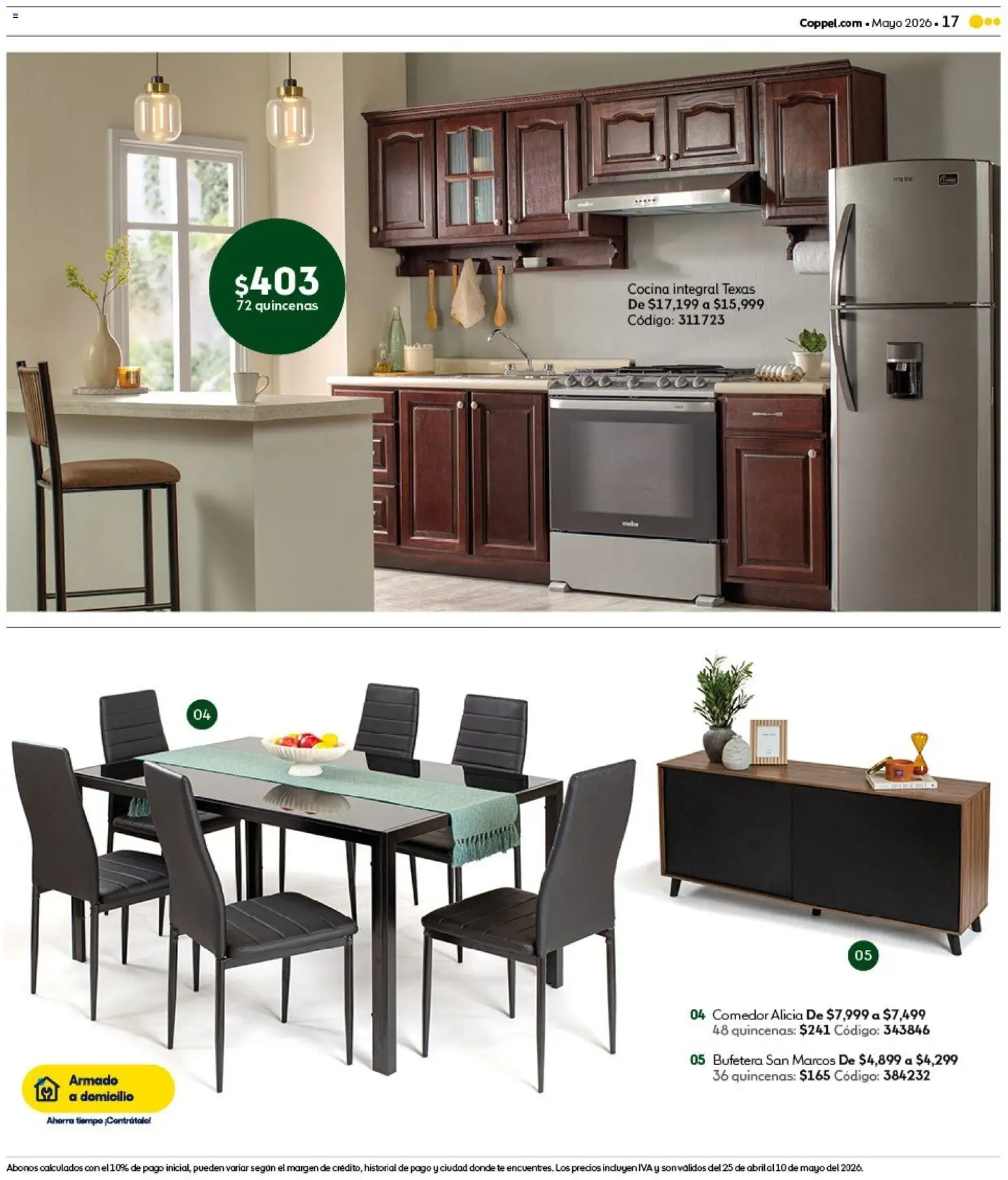 Vista previa las ofertas de la tienda Coppel - Coppel catálogo Claro que la vas a querer desde el 25/04/2026 - Té, Cocina