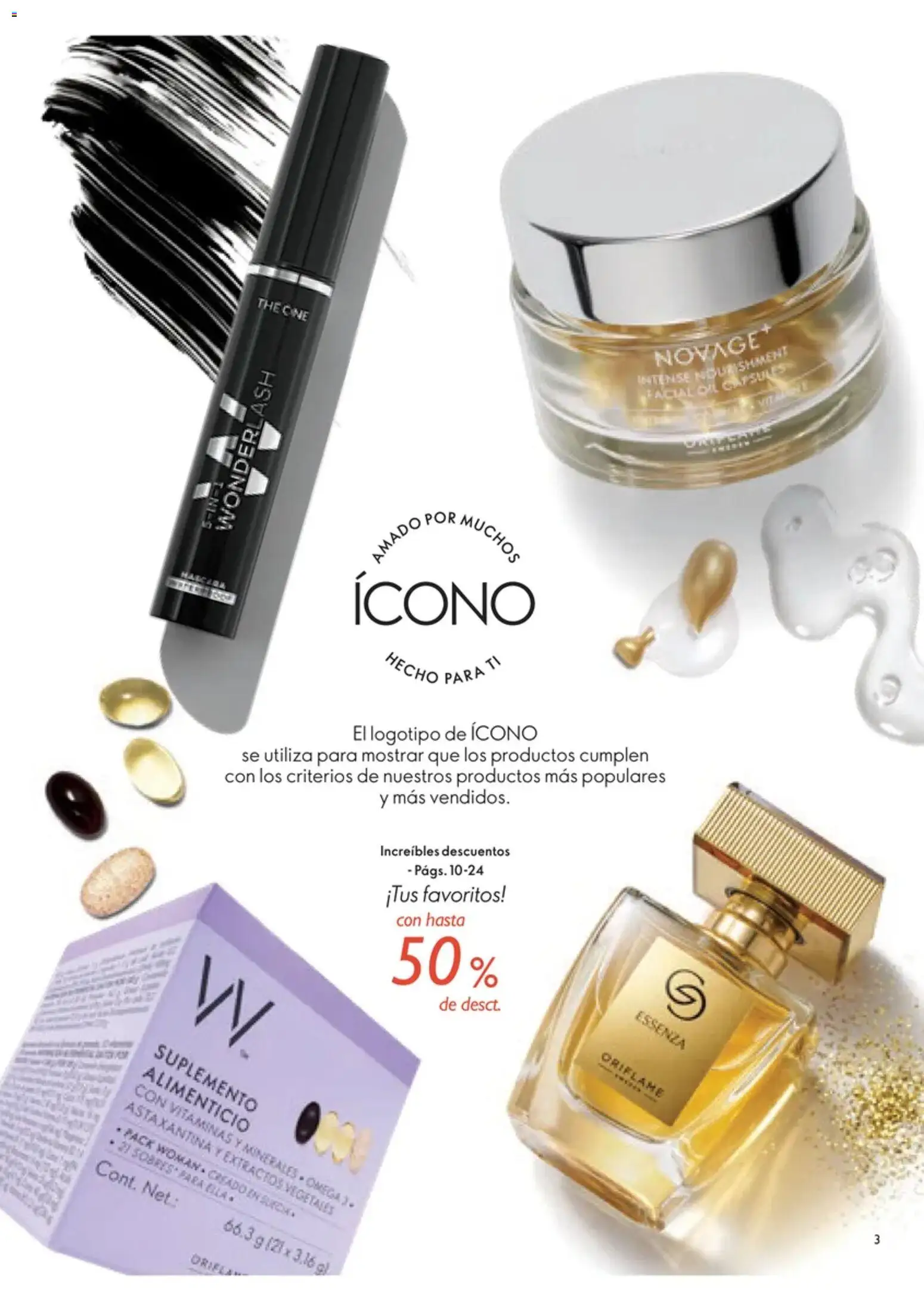Vista previa las ofertas de la tienda Oriflame - Oriflame campaña 13 2026 desde el 12/09/2026 - Vitaminas, Omega
