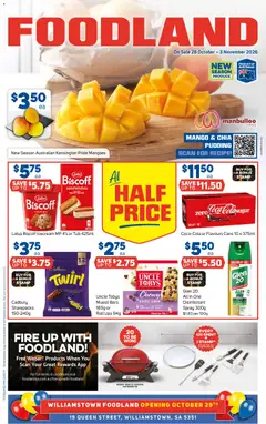 Preview of catalogue Foodland catalogue from shop Foodland valid 28/10/2026