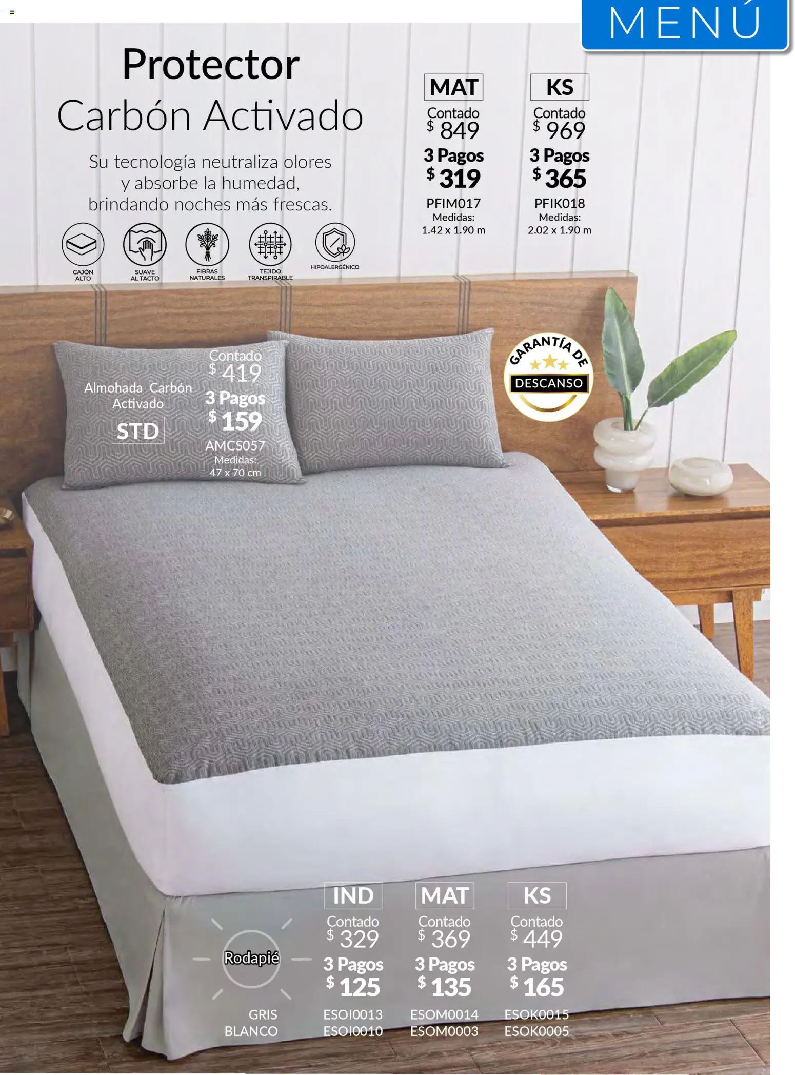 Vista previa las ofertas de la tienda Colchas Concord - Colchas Concord catálogo desde el 01/05/2026 