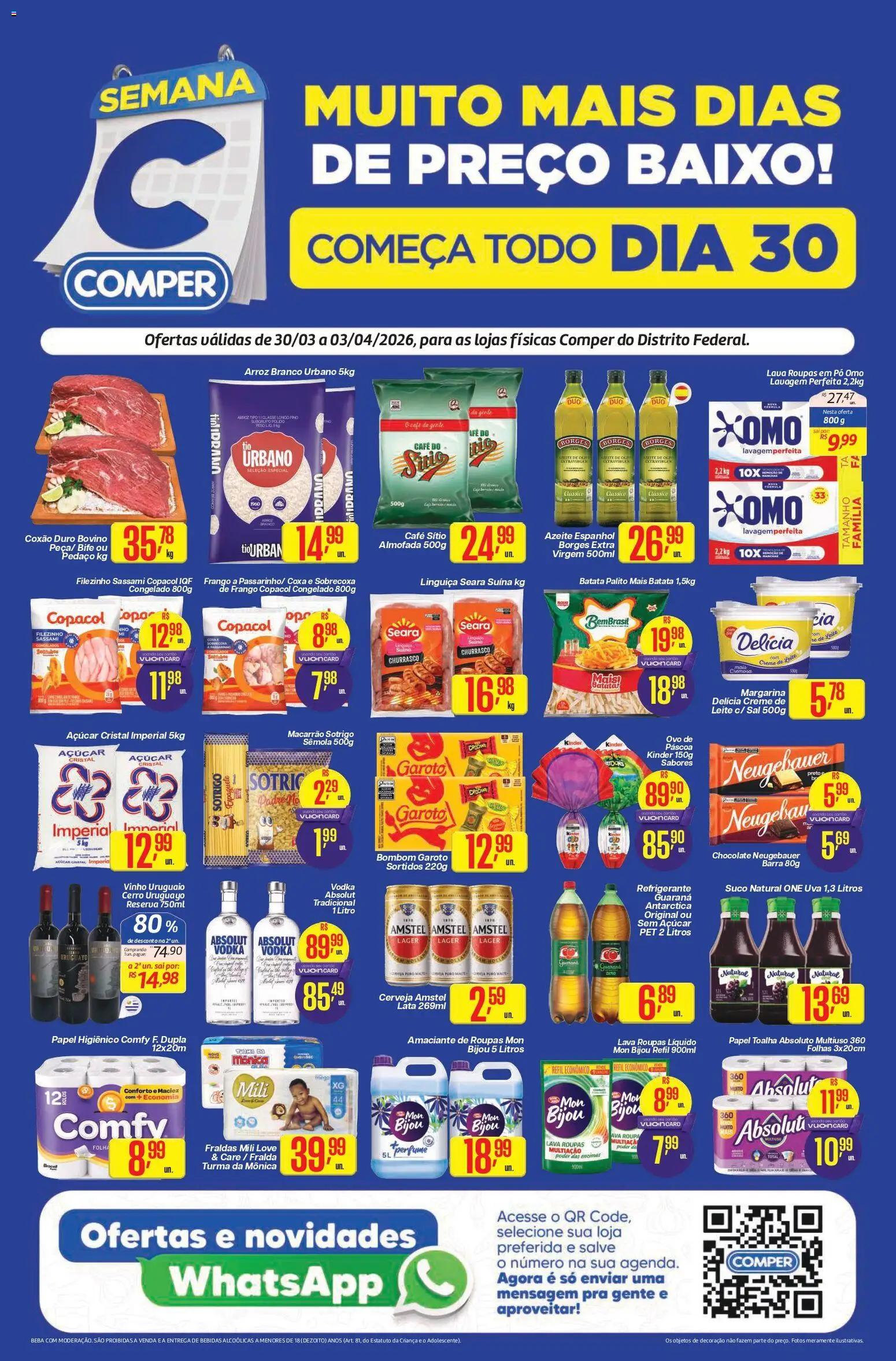 Comper Comper - Ofertas da semana (de 30/03/2026) - Promoções PDF