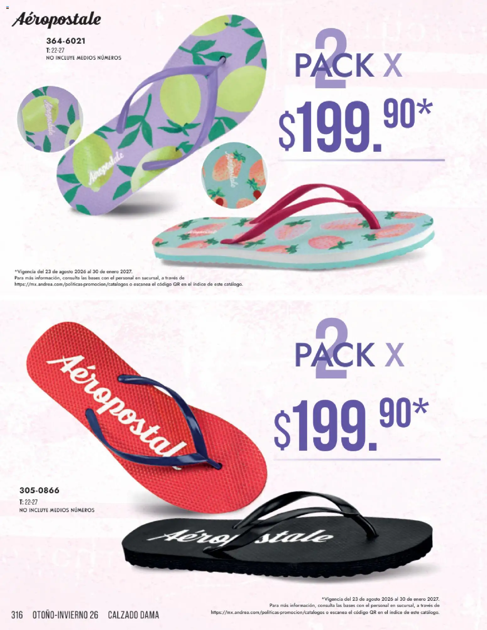 Vista previa las ofertas de la tienda Andrea - Andrea catálogo Otoño Invierno desde el 23/08/2026 