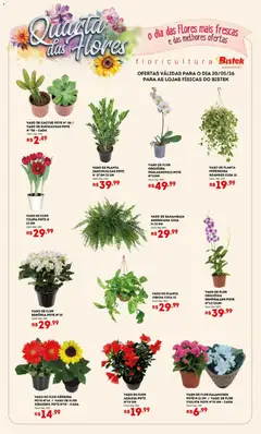 Pré-Visualização do folheto "Bistek Supermercados ofertas Quarta das Flores" da loja Bistek Supermercados válido a partir de 20/05/2026