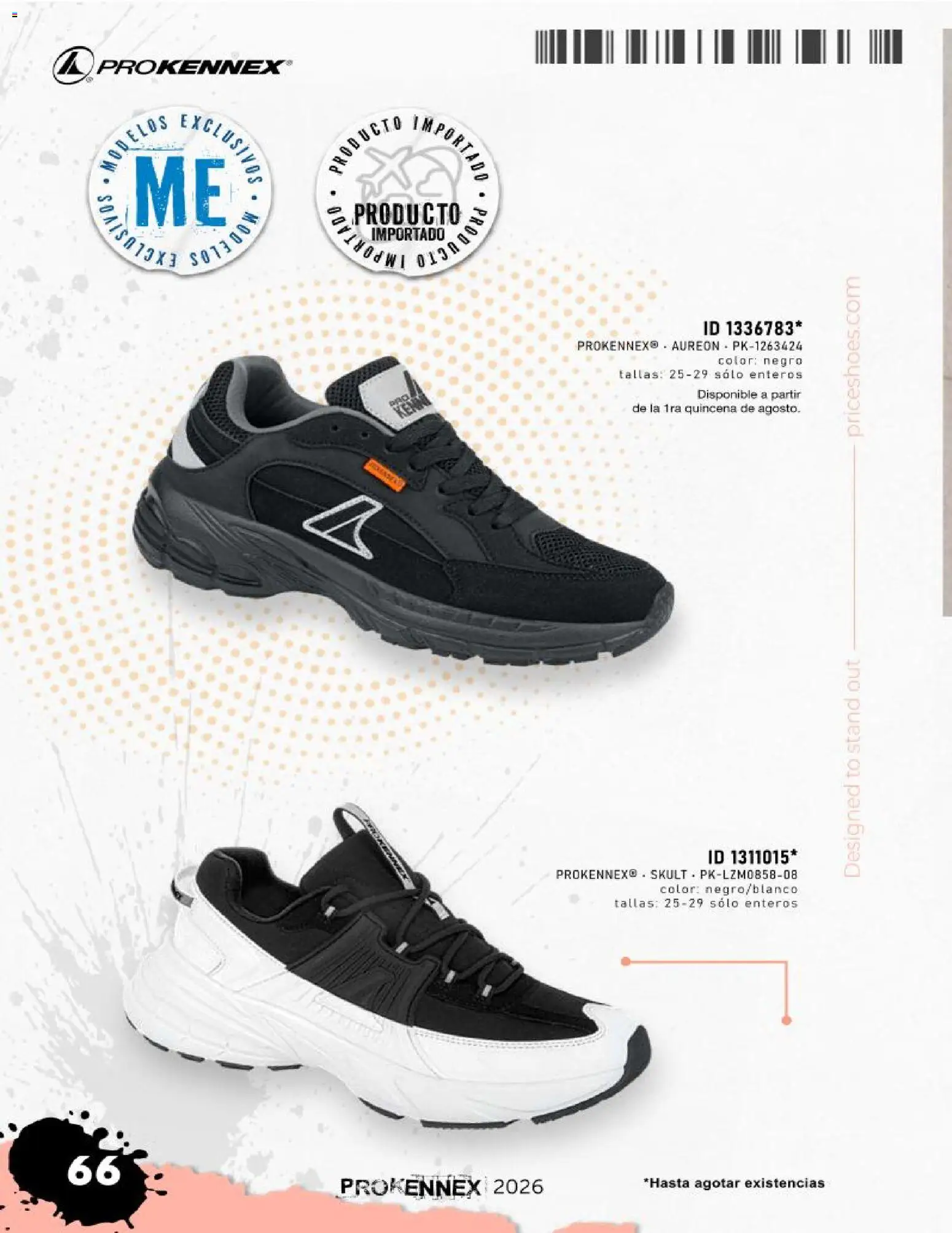 Vista previa las ofertas de la tienda Price Shoes - Price Shoes catálogo Prokennex desde el 15/09/2026 