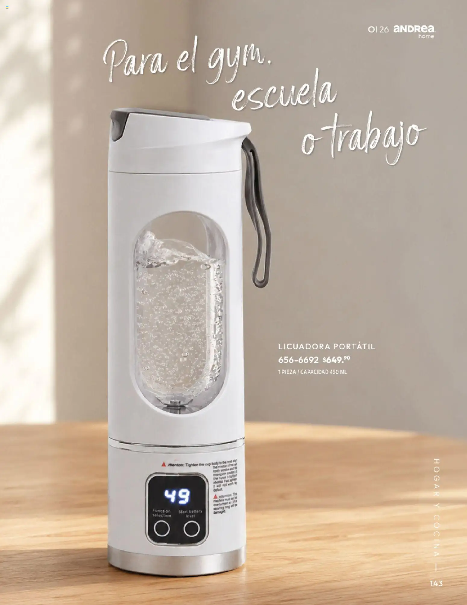 Vista previa las ofertas de la tienda Andrea - Andrea catálogo Home desde el 01/09/2026 