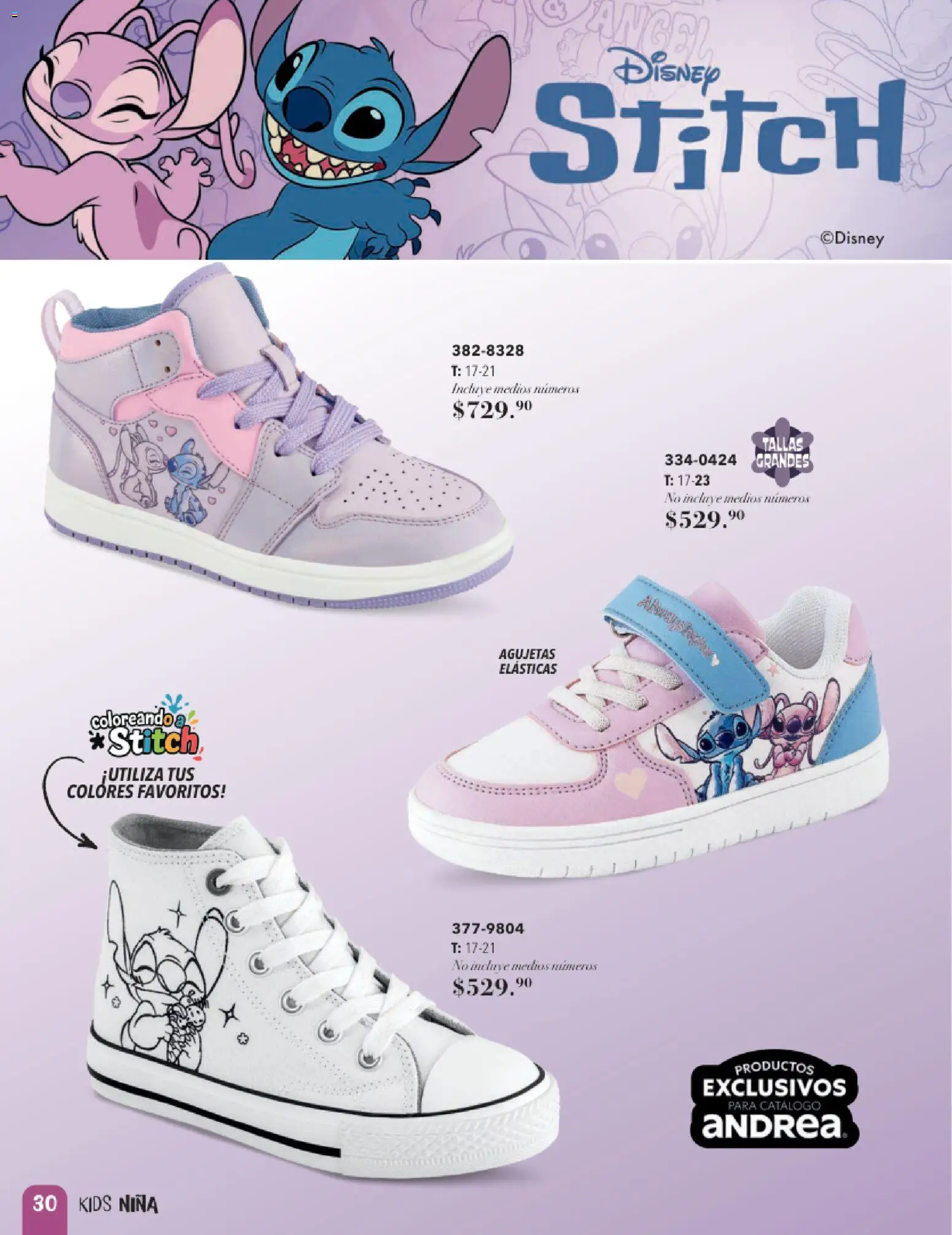 Vista previa las ofertas de la tienda Andrea - Andrea catálogo Infantil desde el 24/05/2026 