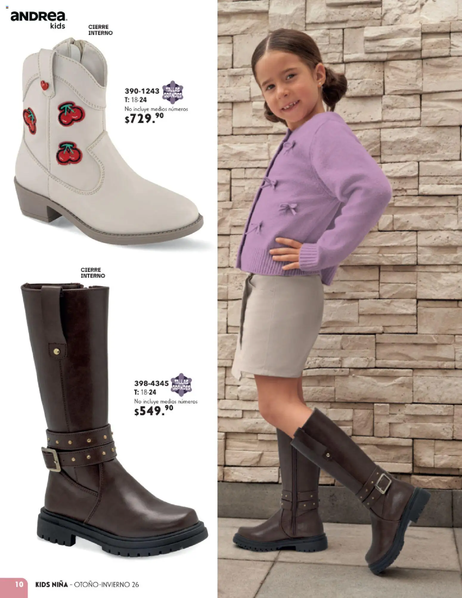 Vista previa las ofertas de la tienda Andrea - Andrea catálogo Infantil desde el 23/08/2026 