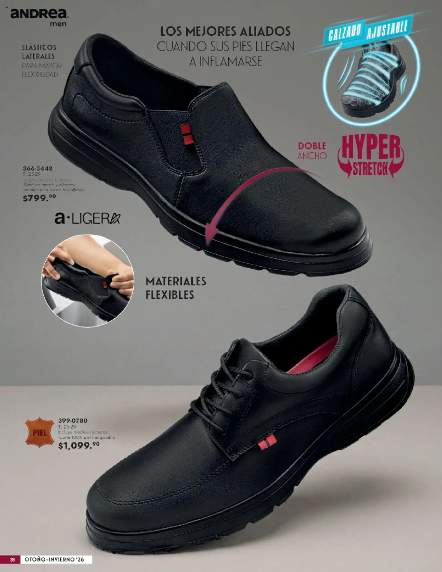 Vista previa las ofertas de la tienda Andrea - Andrea catálogo Calzado Caballero desde el 23/08/2026 