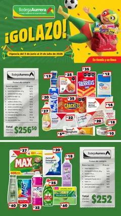 Vista previa las ofertas de la tienda Bodega Aurrerá - Bodega Aurrerá folleto desde el 03/06/2026 