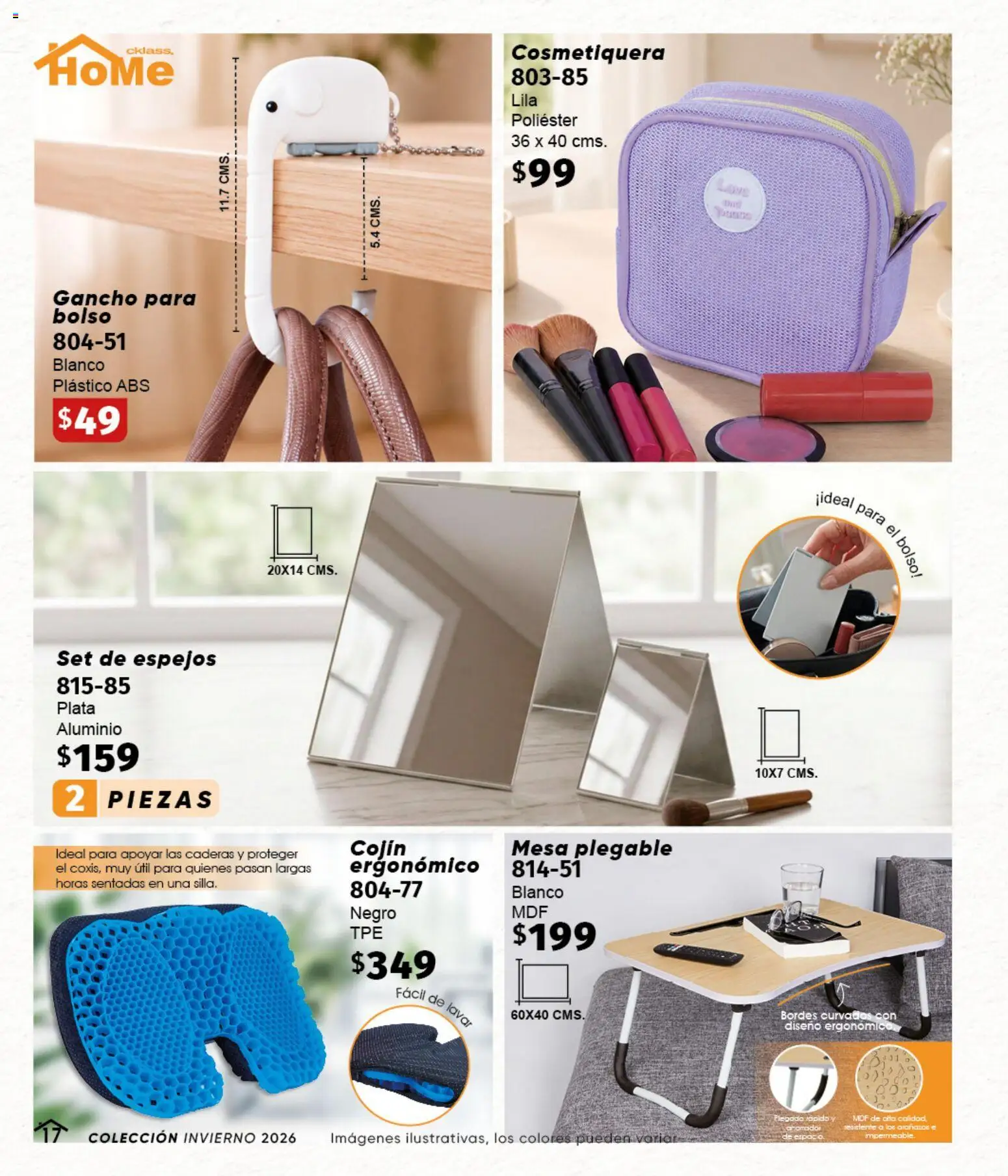 Vista previa las ofertas de la tienda Cklass - Cklass catálogo Home Invierno desde el 11/09/2026 