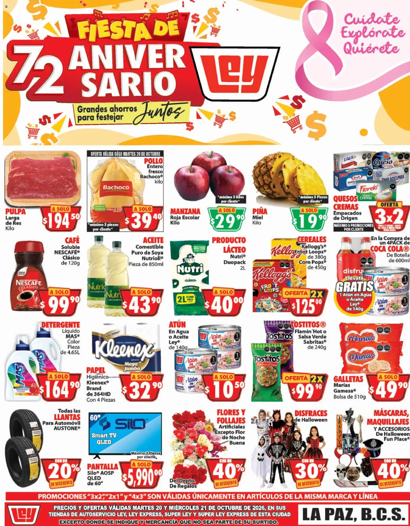 Vista previa las ofertas de la tienda Casa Ley - Casa Ley folleto Autoservicio desde el 20/10/2026 