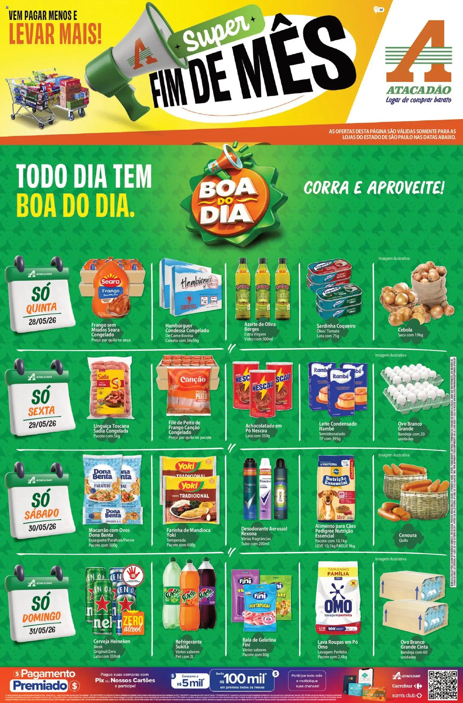Pré-Visualização do folheto "Atacadão ofertas - SP" da loja Atacadão válido a partir de 28/05/2026