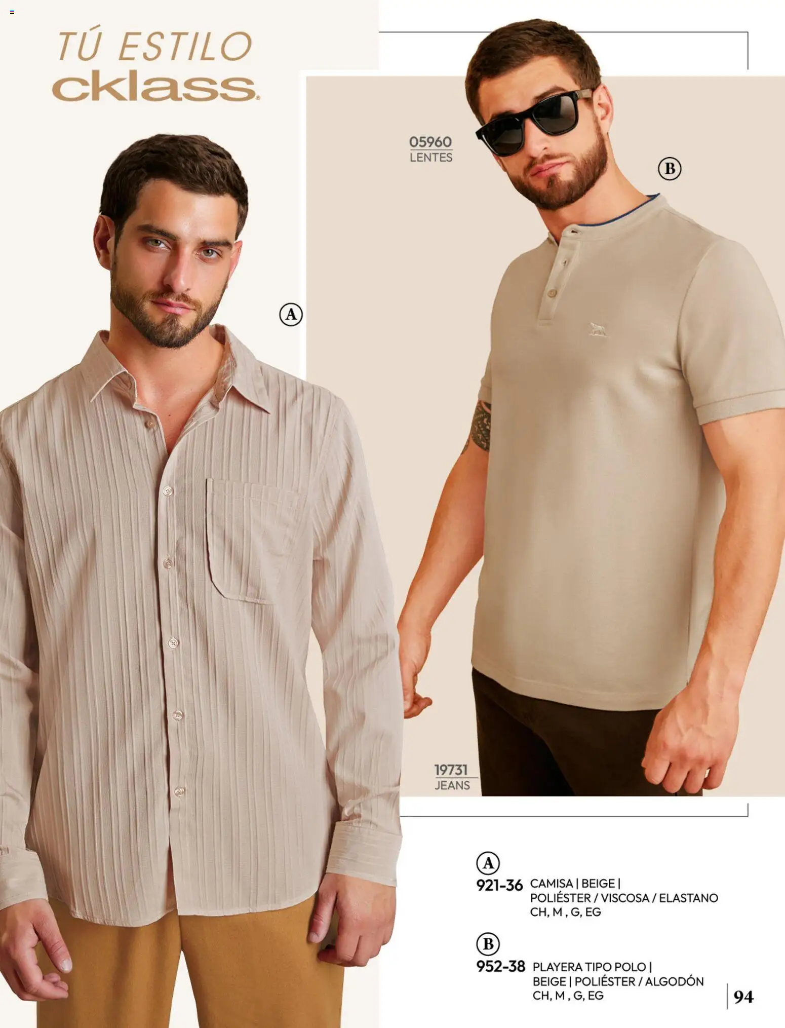 Vista previa las ofertas de la tienda Cklass - Cklass catálogo Ropa caballero desde el 08/07/2026 