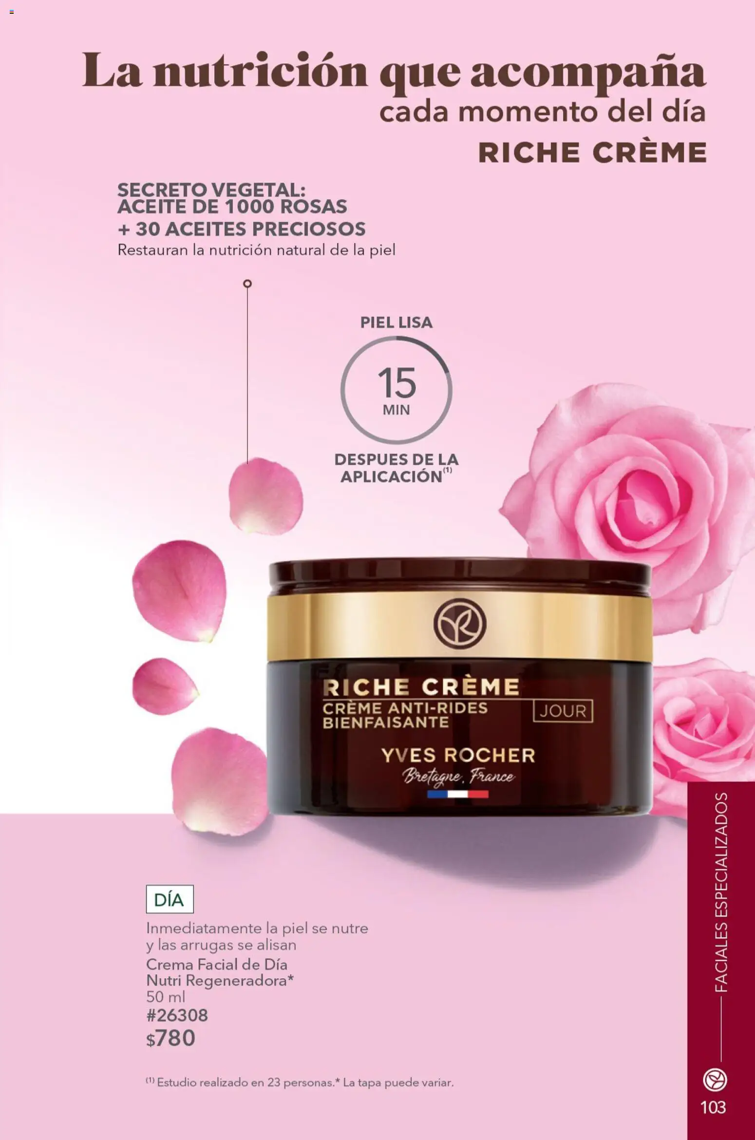 Vista previa las ofertas de la tienda Yves Rocher - Yves Rocher campaña 9 2026 desde el 23/06/2026 - Crema, Aceite, Crema facial