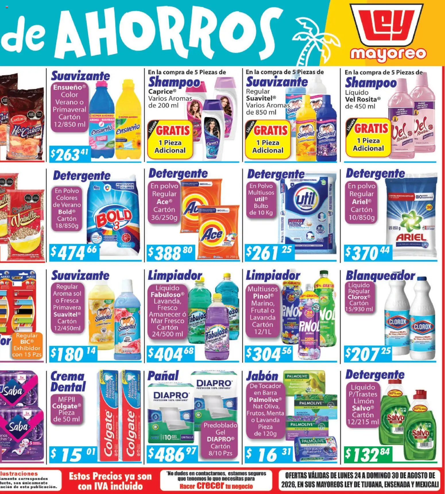 Vista previa las ofertas de la tienda Casa Ley - Casa Ley folleto Frontera desde el 24/08/2026 