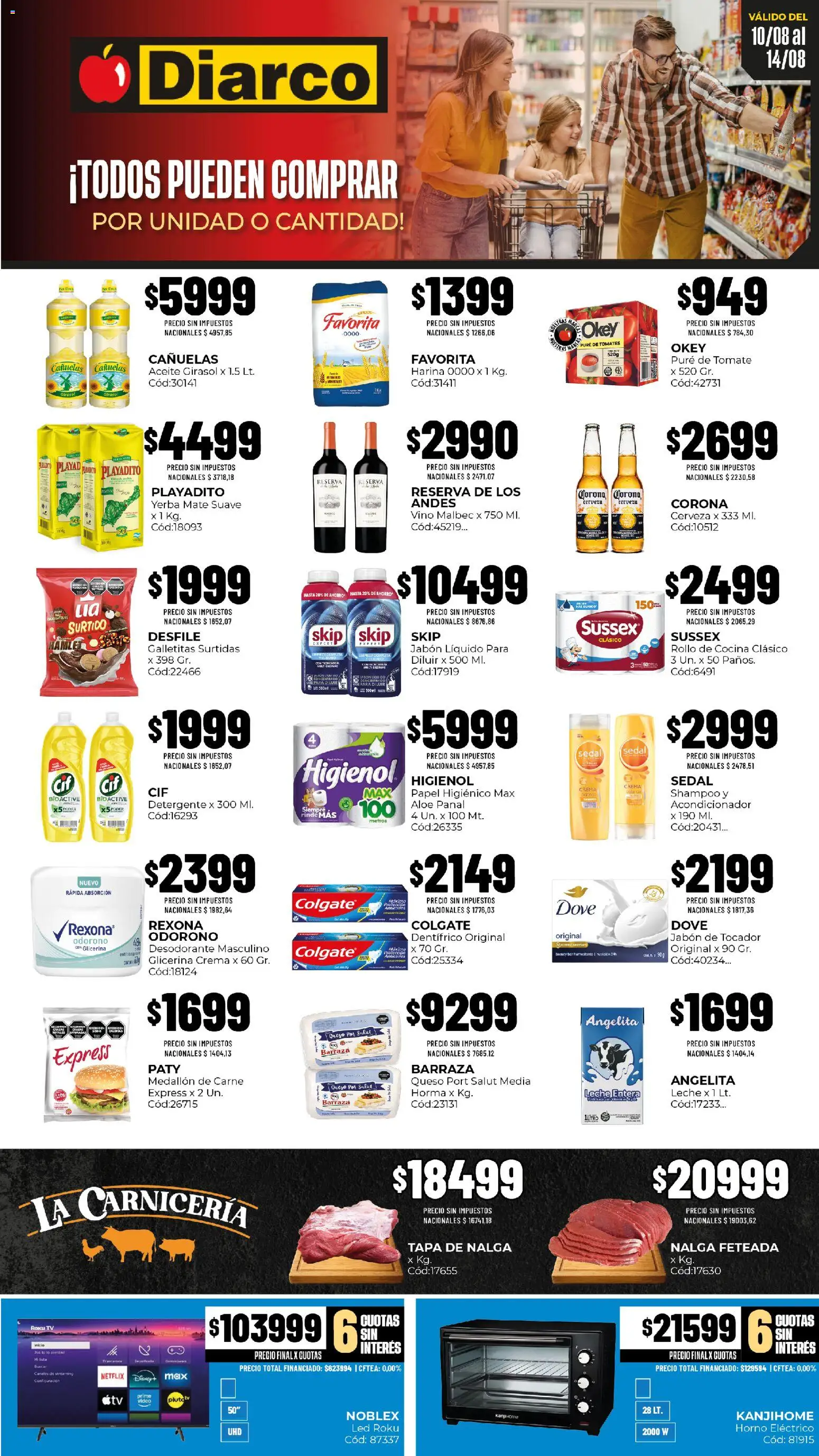 Vista previa del folleto de la tienda Diarco válido desde el 10/08/2026 