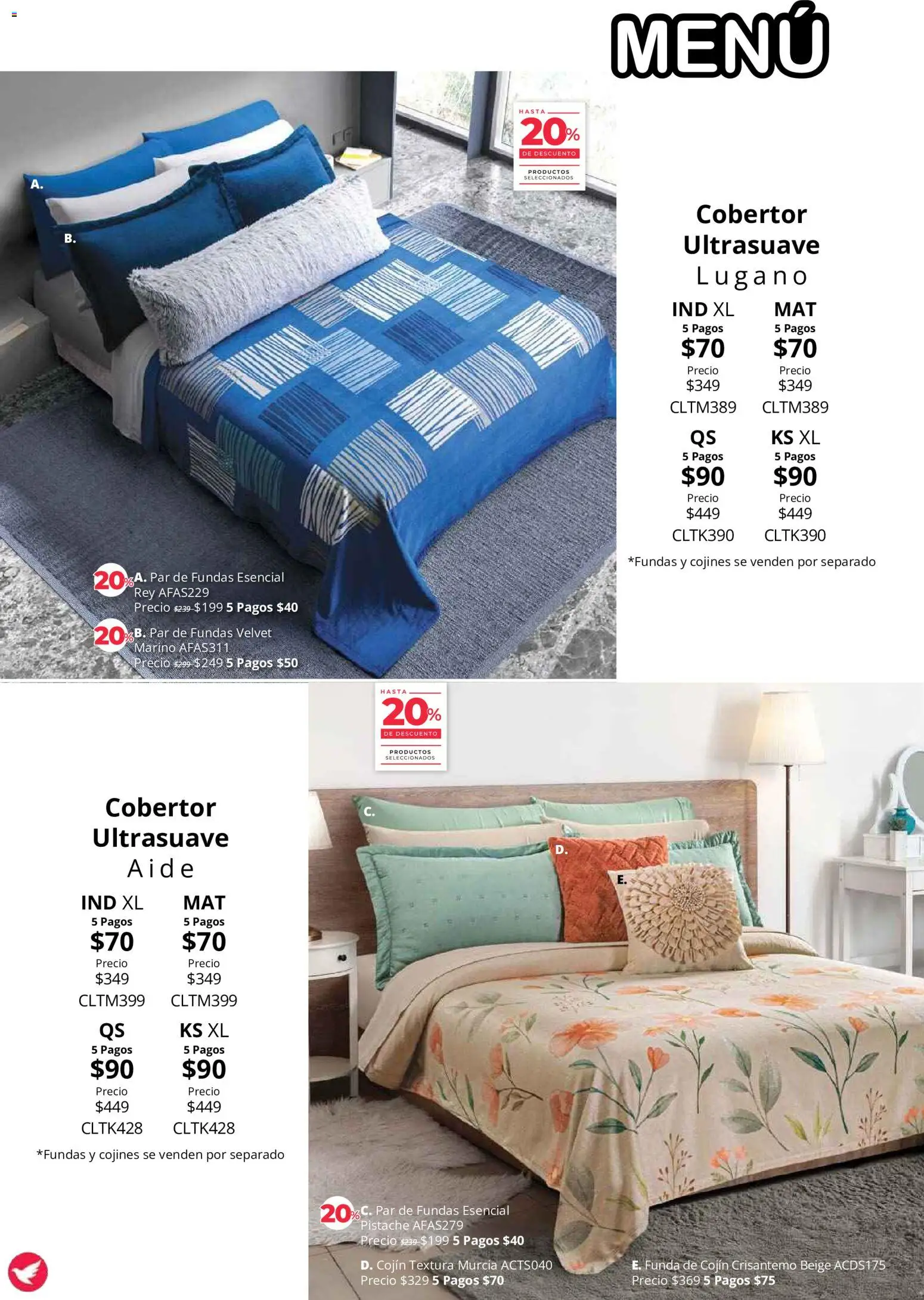 Vista previa las ofertas de la tienda Colchas Concord - Colchas Concord catálogo Colección Cobertor desde el 01/08/2026 