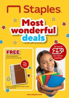 Ad Preview of Staples Staples Weekly Ad from 08/02/2026