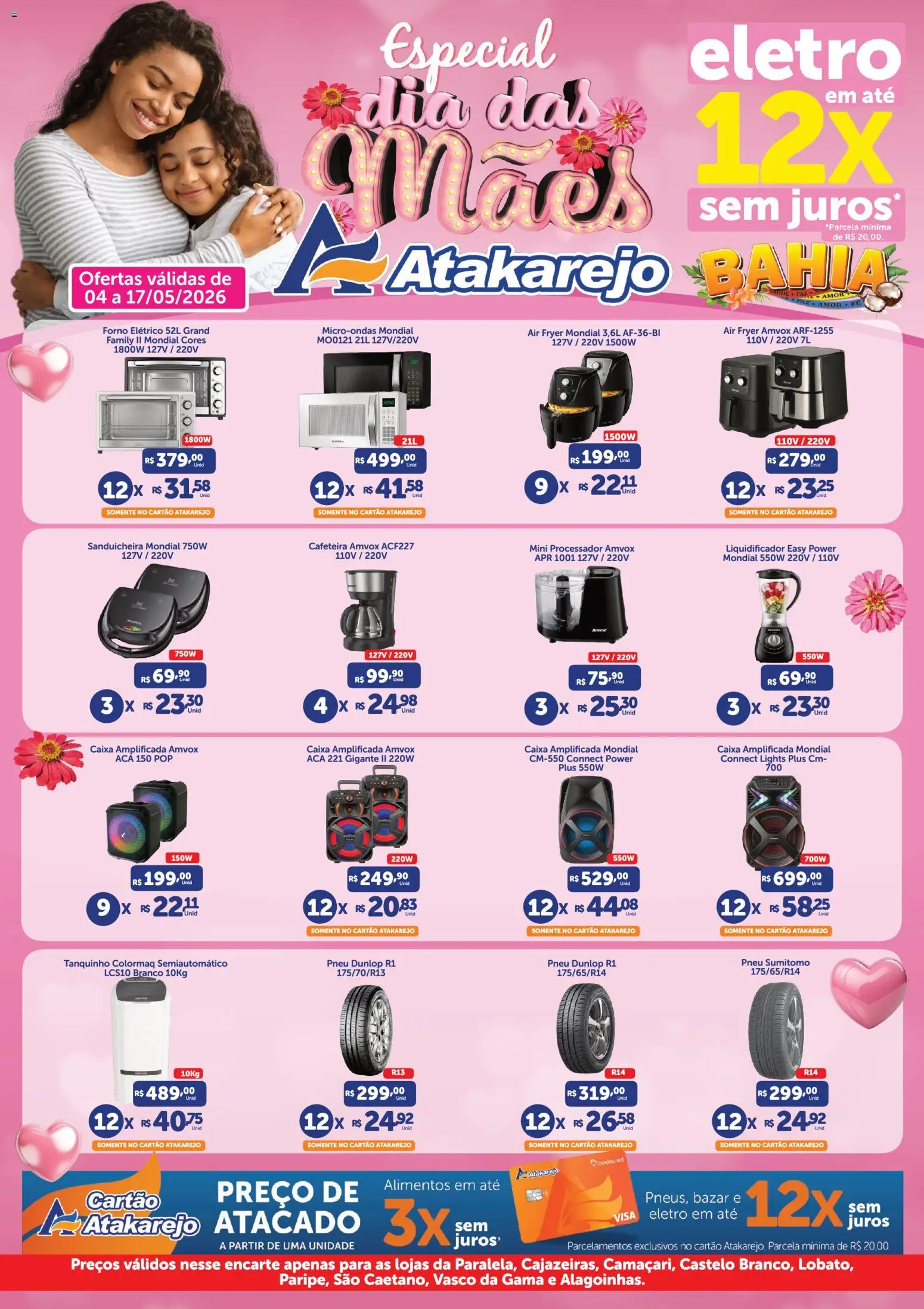 Pré-Visualização do folheto "Atakarejo ofertas Eletro" da loja Atakarejo válido a partir de 04/05/2026
