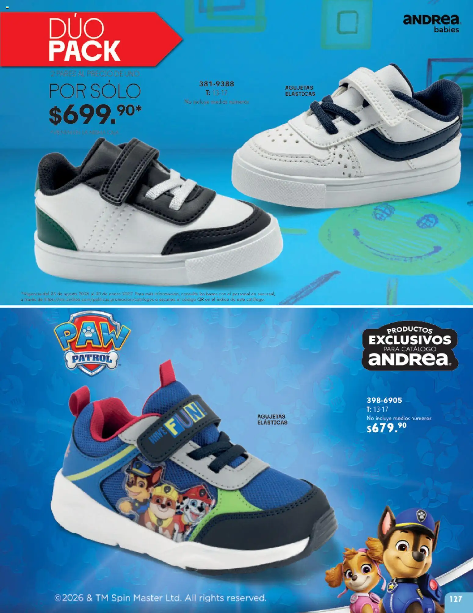 Vista previa las ofertas de la tienda Andrea - Andrea catálogo Infantil Baby desde el 23/08/2026 