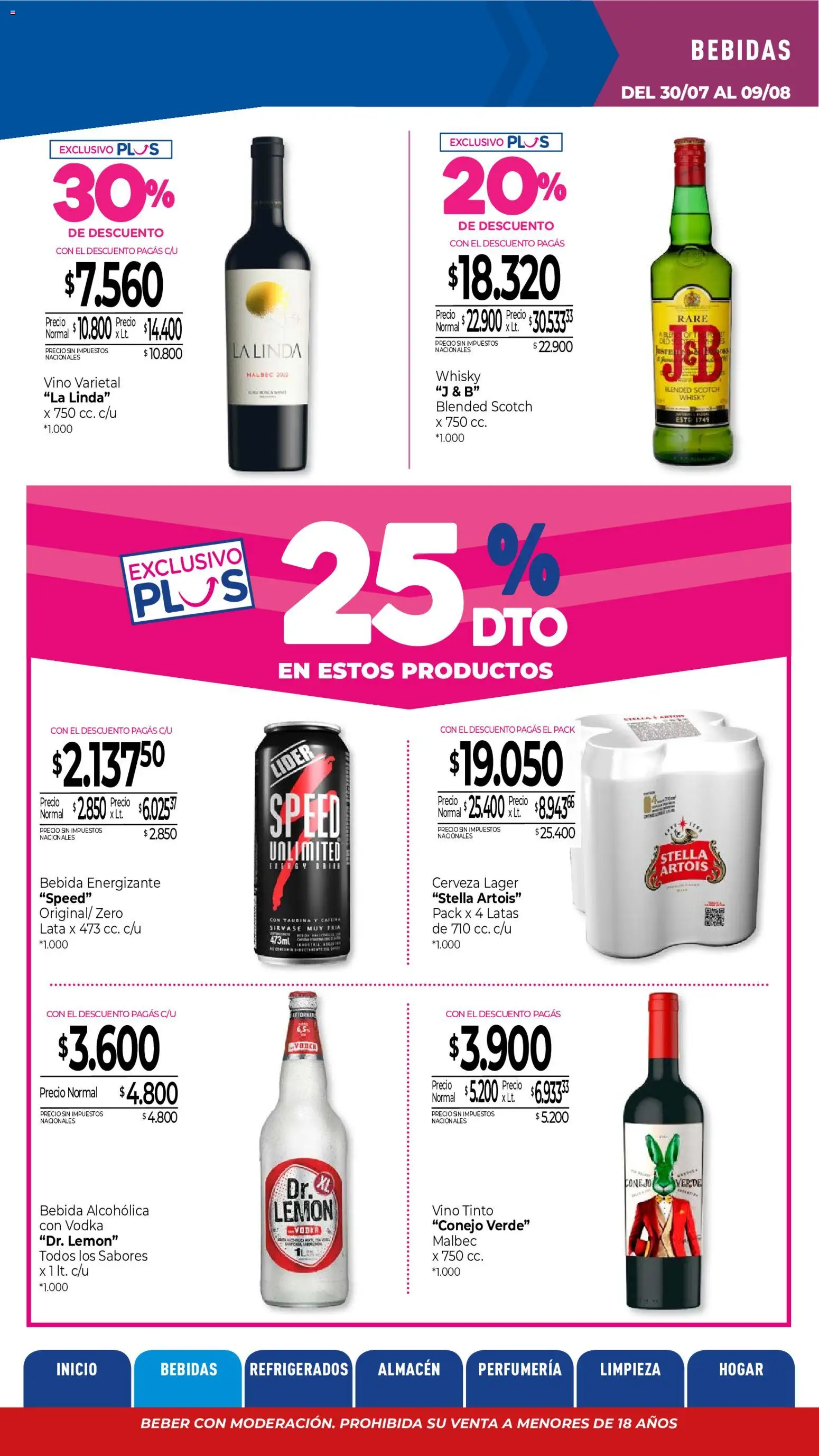 Vista previa del folleto de la tienda La Anonima válido desde el 30/07/2026 