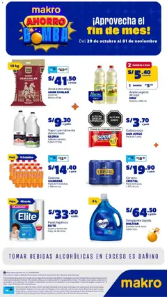Vista previa de Catálogo Makro - olante FDS #1 de la tienda Makro válido desde 29/10/2026