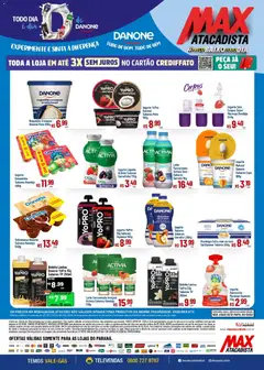 Pré-Visualização do folheto "Max Atacadista ofertas Danone" da loja Max Atacadista válido a partir de 27/07/2026