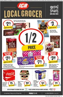 Preview of catalogue IGA Local Grocer QLD from shop IGA valid 13/05/2026