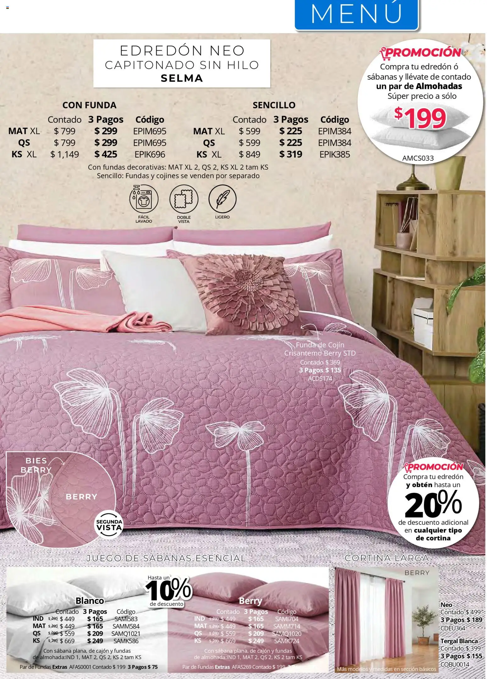 Vista previa las ofertas de la tienda Colchas Concord - Colchas Concord catálogo desde el 01/05/2026 