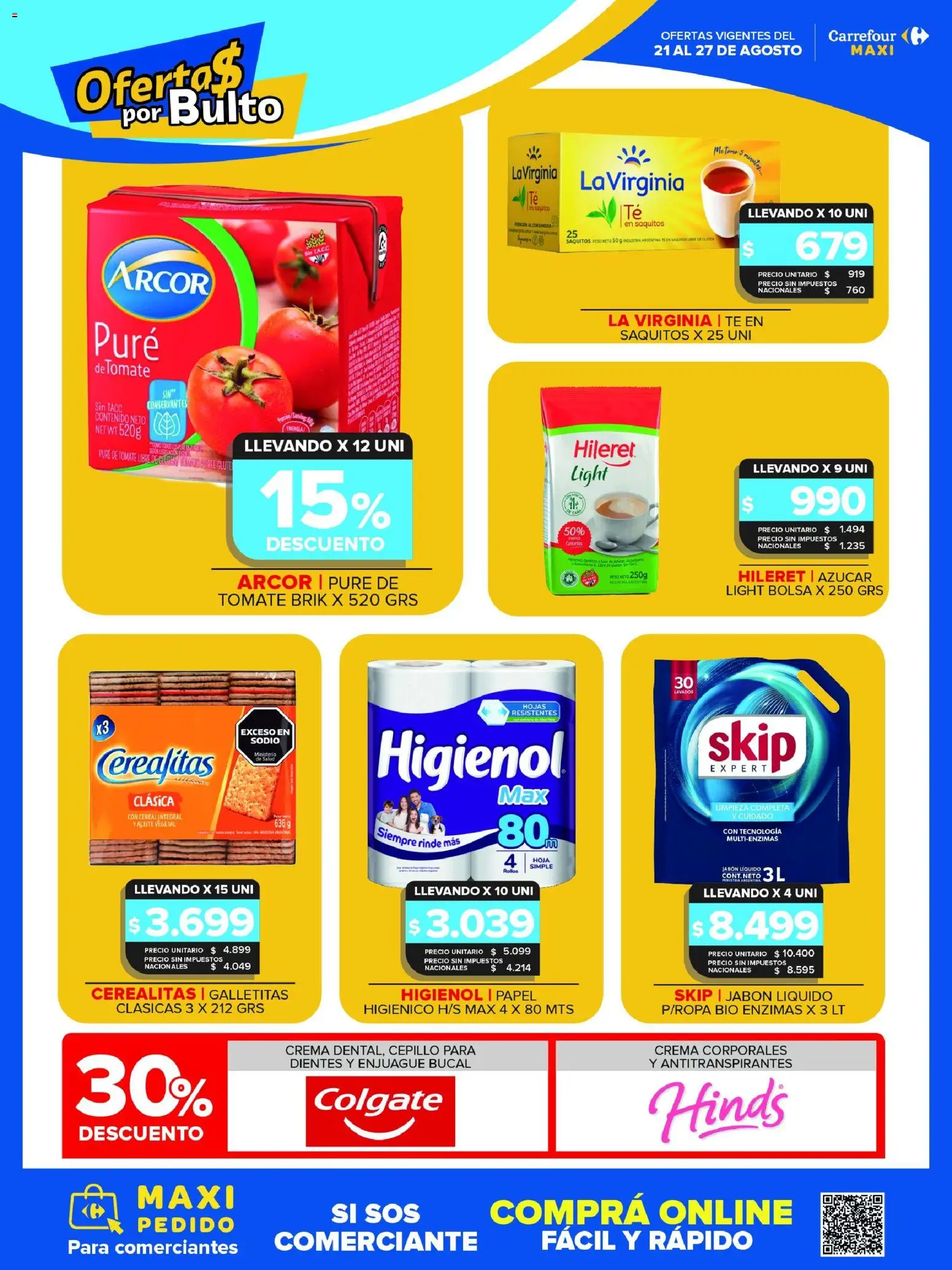 Vista previa del folleto de la tienda Carrefour Maxi válido desde el 21/08/2026 