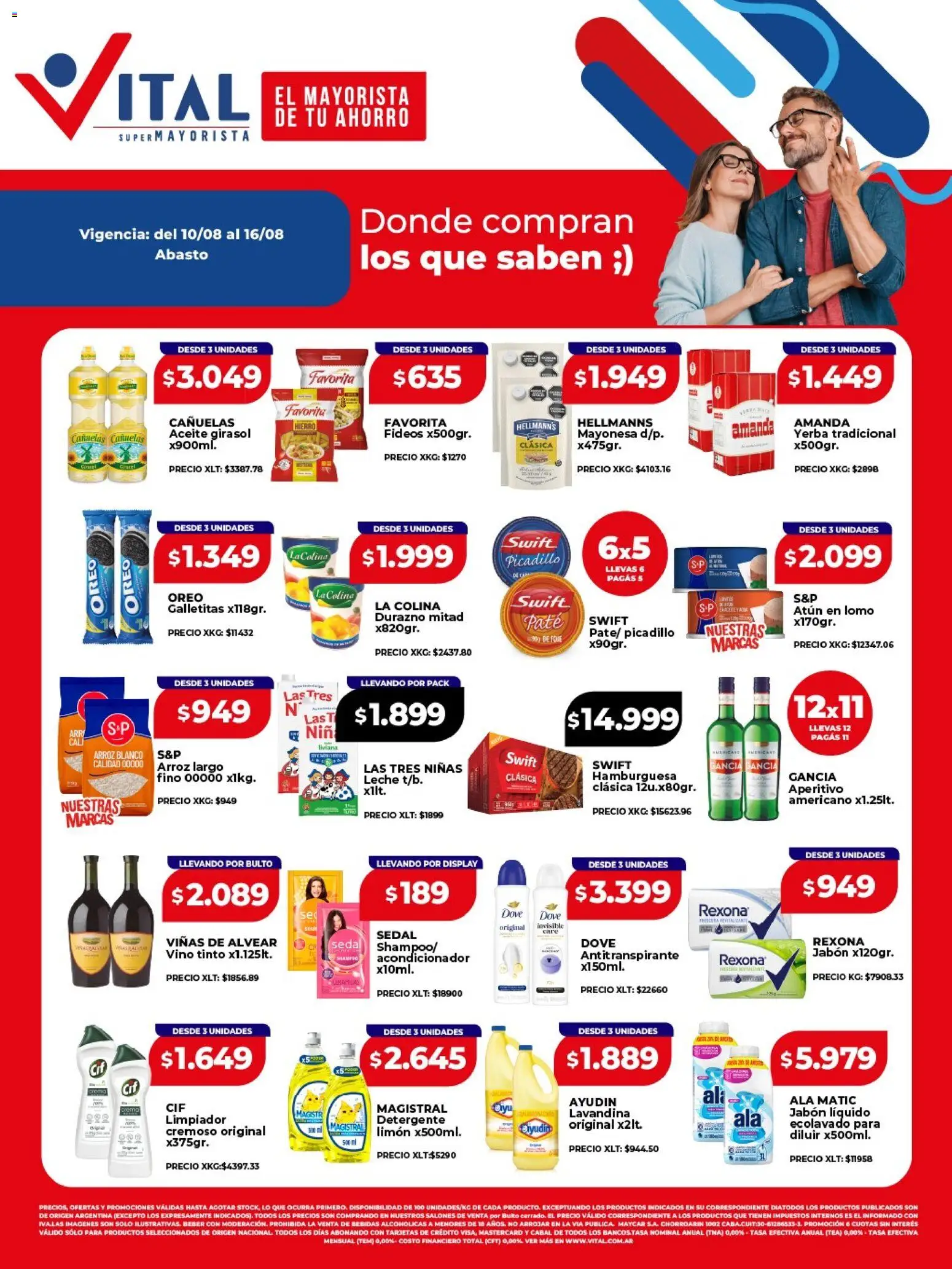Vista previa del folleto de la tienda Vital válido desde el 10/08/2026 