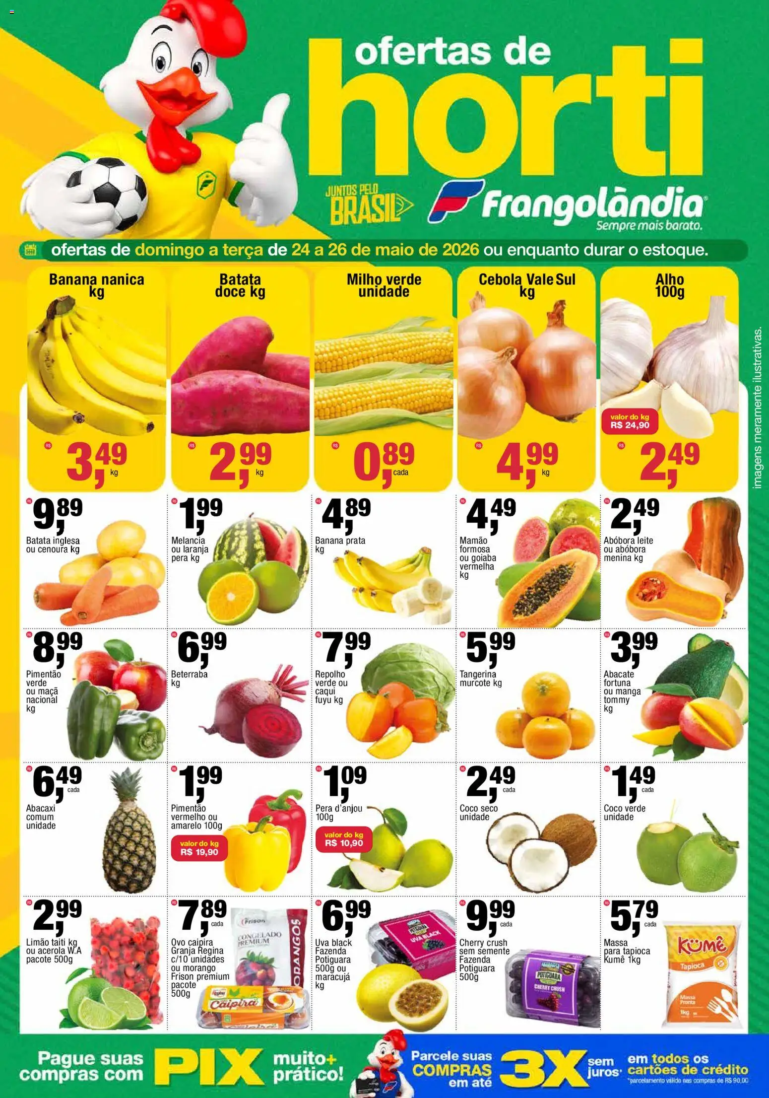 Pré-Visualização do folheto "Frangolândia - Ofertas da semana" da loja Frangolândia válido a partir de 24/05/2026