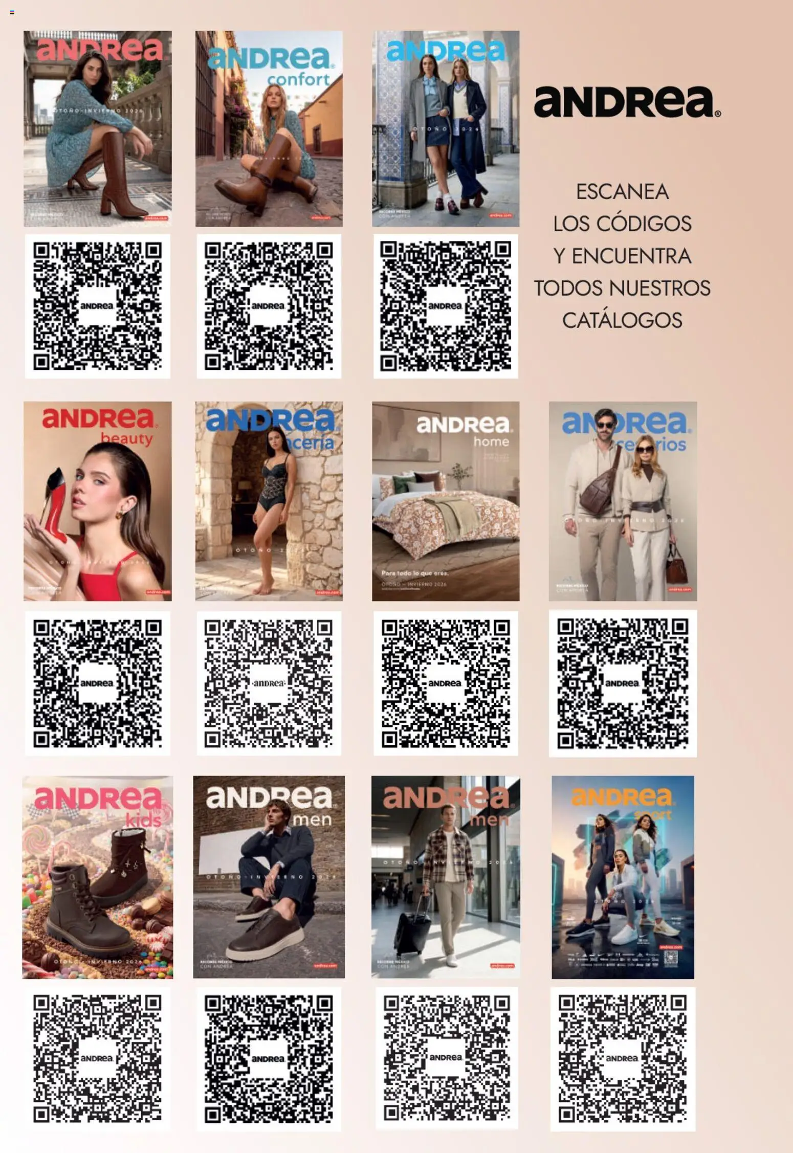 Vista previa las ofertas de la tienda Andrea - Andrea catálogo Outlet desde el 13/09/2026 