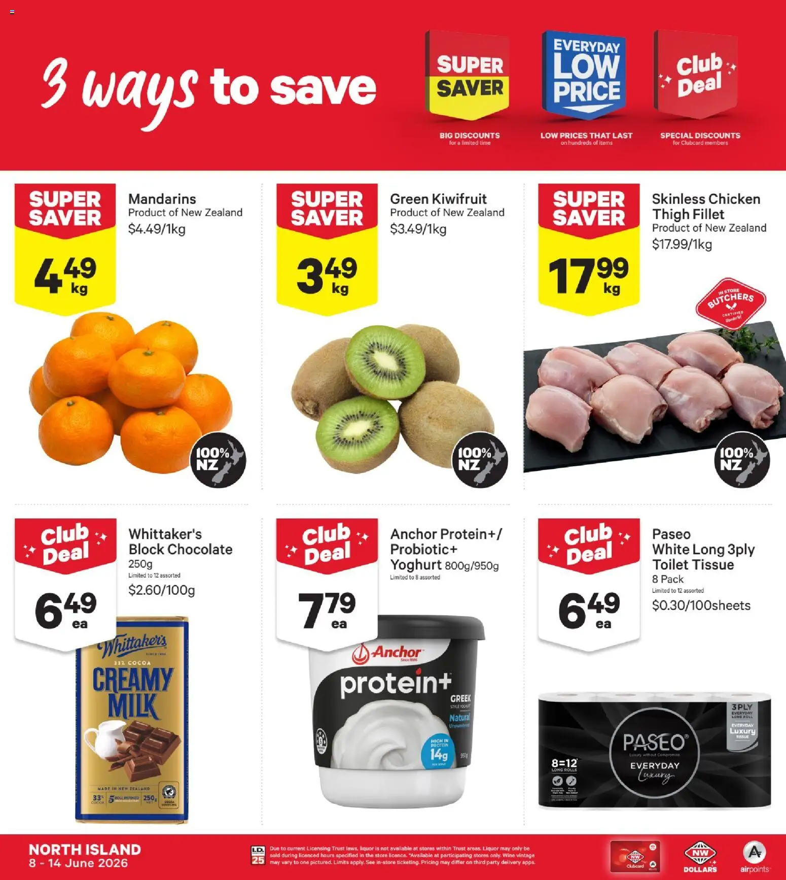Preview of catalogue New World catalogue from shop New World valid 8 Jun 2026